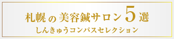 しんきゅうselection札幌美容鍼5選
