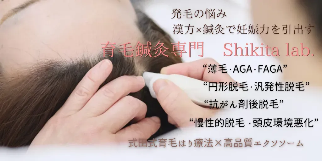 育毛鍼灸専門　Shikita lab.