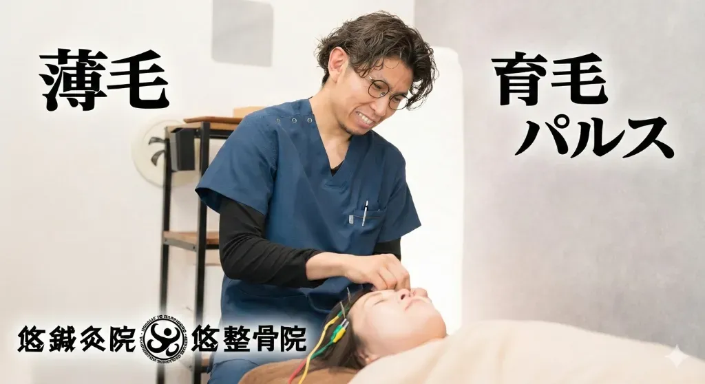 【薄毛・育毛パルス】　悠鍼灸院・整骨院　南浦和