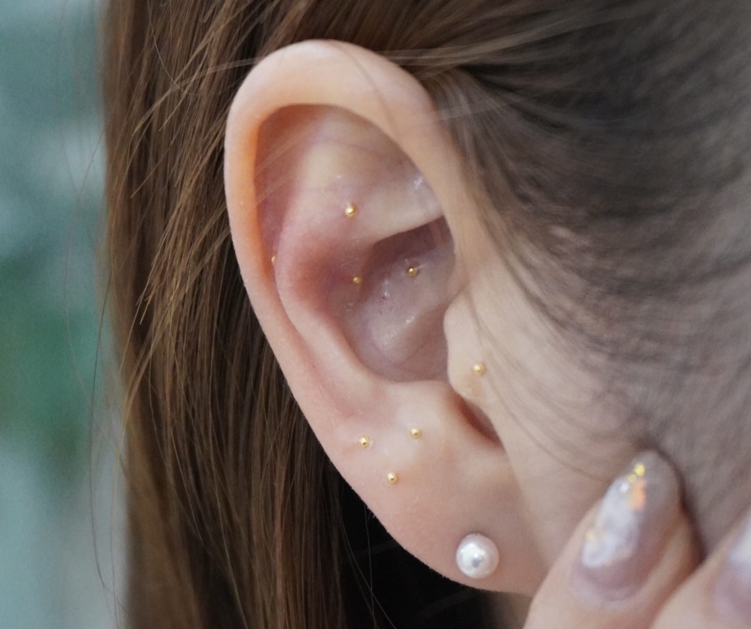 鍼灸治療院　5N'-ファイン- 耳ツボ治療【金粒鍼・銀粒鍼】のメニュー画像